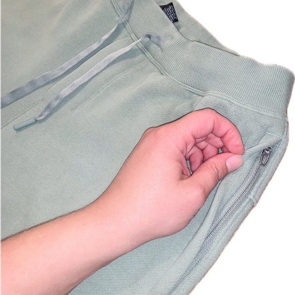 Lululemon Mens Steady State 5” Fleece Jogger Lounge Shorts Palm Court Green XS - Picture 3 of 14